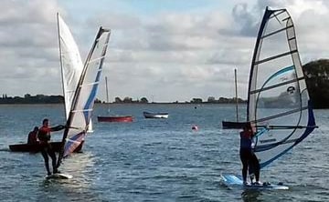 Photo of Cambridge windsurfing