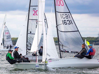 Photo of dinghies sailing