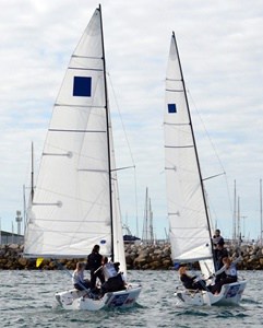 Photo of boats sailing