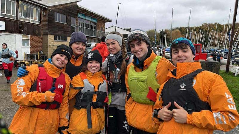 Some Cambridge sailors